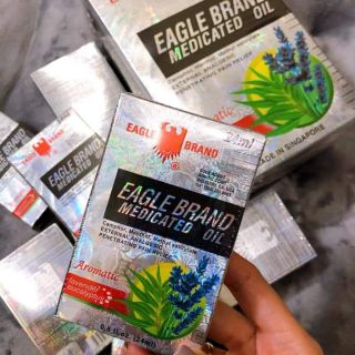 Dầu gió Trắng Con Ó Mỹ 24ml (dầu 2 nắp)