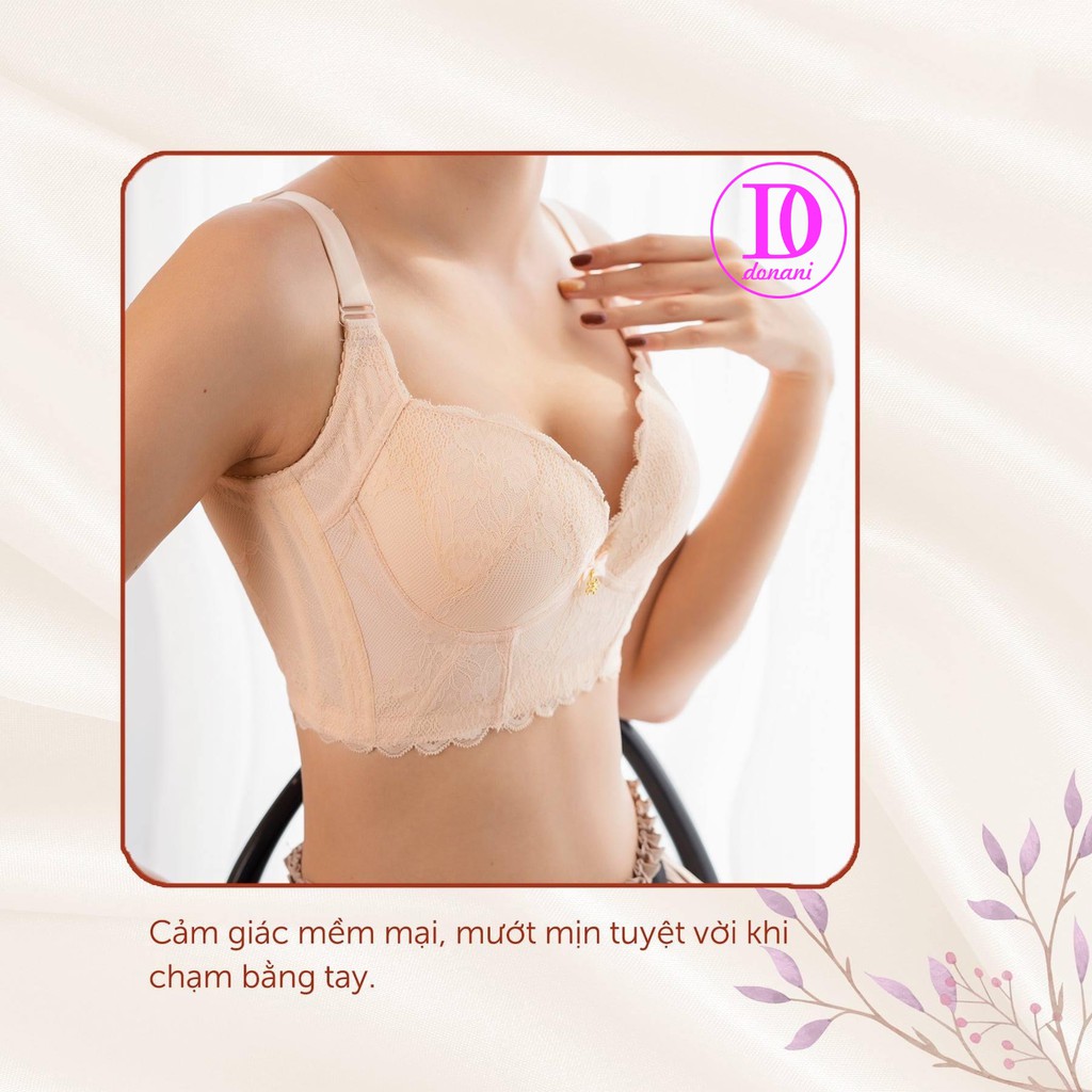 Áo lót Bra corset - Áo Ngực Định Hình Bản To Chống Hằn Nâng Ngực,Không Gọng,Giảm Mỡ Lưng Mơ Nách, Hàng Cao Cấp