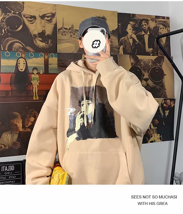 Áo Hoodie Cổ Thuyền Dáng Rộng Thời Trang Cho Nam | BigBuy360 - bigbuy360.vn