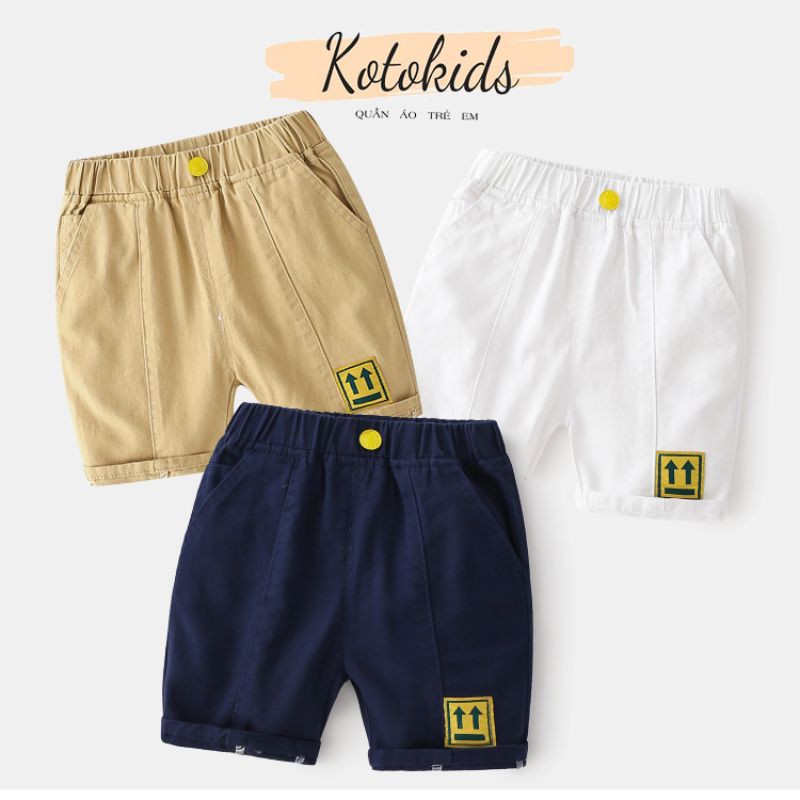 Quần Kaki bé trai WELLKIDS quần short cho bé (KZ3168)