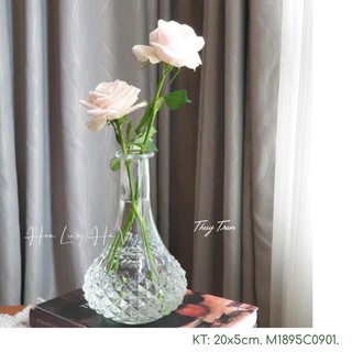 Bình hoa thuỷ tinh phong cách Bắc Âu