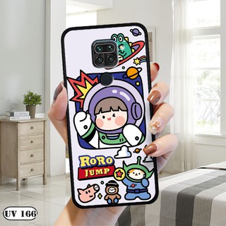 Ốp lưng nhám Xiaomi Redmi Note 9 - in hình