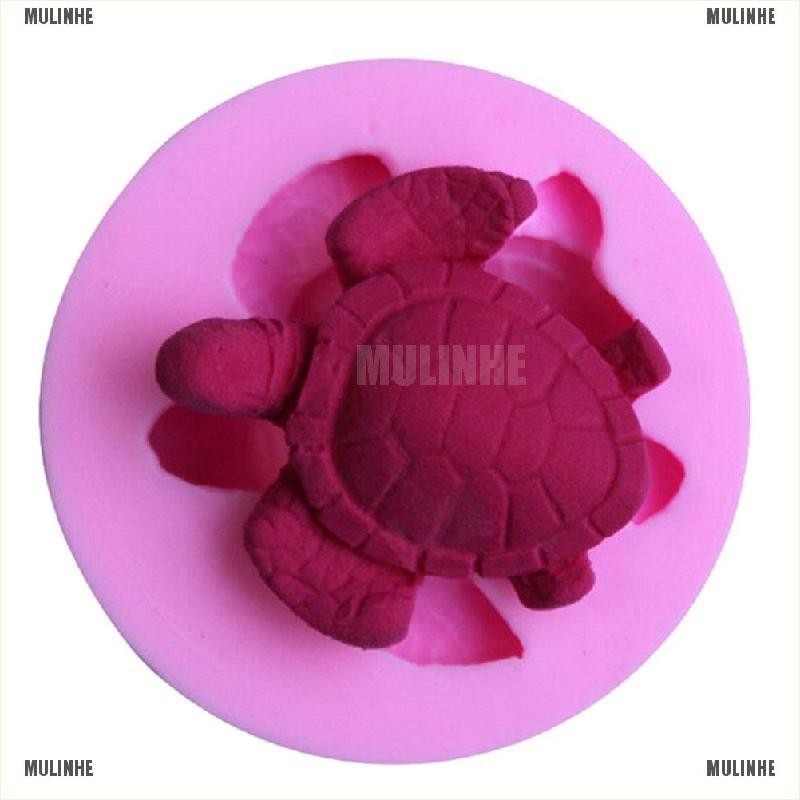 Khuôn Silicone Tạo Hình Làm Bánh Kẹo / Xà Phòng Hình Rùa Biển