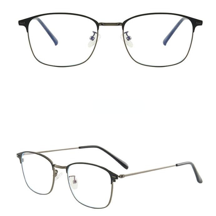 Kính mắt PLAMIS gọng kim loại chống tia bức xạ máy tính thời trang