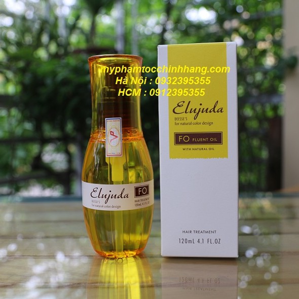 TINH DẦU ARGAN DƯỠNG PHỤC HỒI MILBON ELUJUDA FO JAPAN 120ML