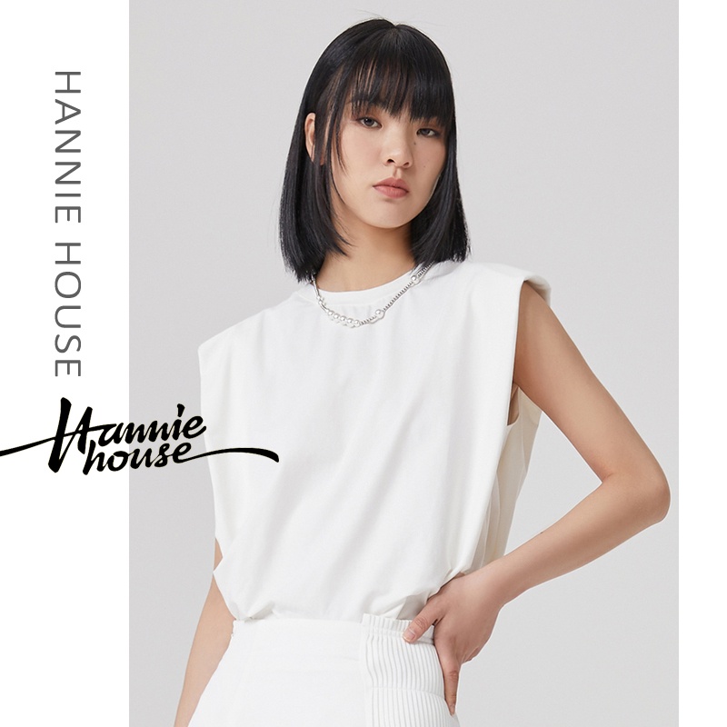 Áo Sát Nách Màu Trơn Thiết Kế Cổ Tròn Cho Nữ