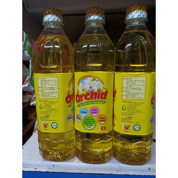 Dầu thực vật tinh luyện Orchid 880ml