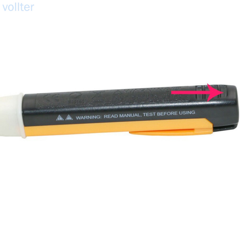 Bút Thử Điện Không Tiếp Xúc Có Đèn Led Di Động Cho Dòng Điện 90v-1000v