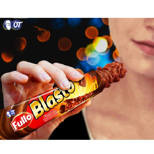 Bánh Quế Socola FREESHIP Bánh Quế Fullo Blasto Sôcôla 270gr (18gr x 15 pcs)