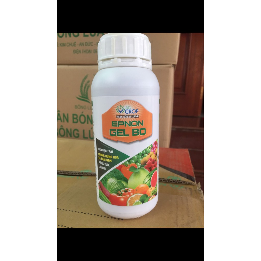 Phân Bón Vi Lượng Siêu Bo GELBO Chuyên Cây Ăn Quả, Rau Màu 500ml