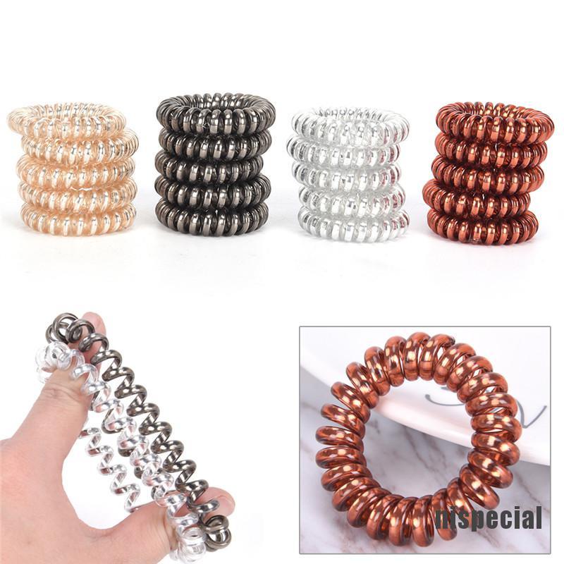 Set 1 / 5 Lò Xo Co Giãn Tiện Dụng Tạo Kiểu Tóc