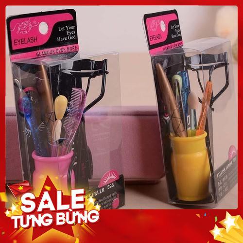 Bộ đồ chuyên dụng để trang điểm cho mi mắt gồm 7 dụng cụ có tên Eyelash Curler -Hàng nhập khẩu