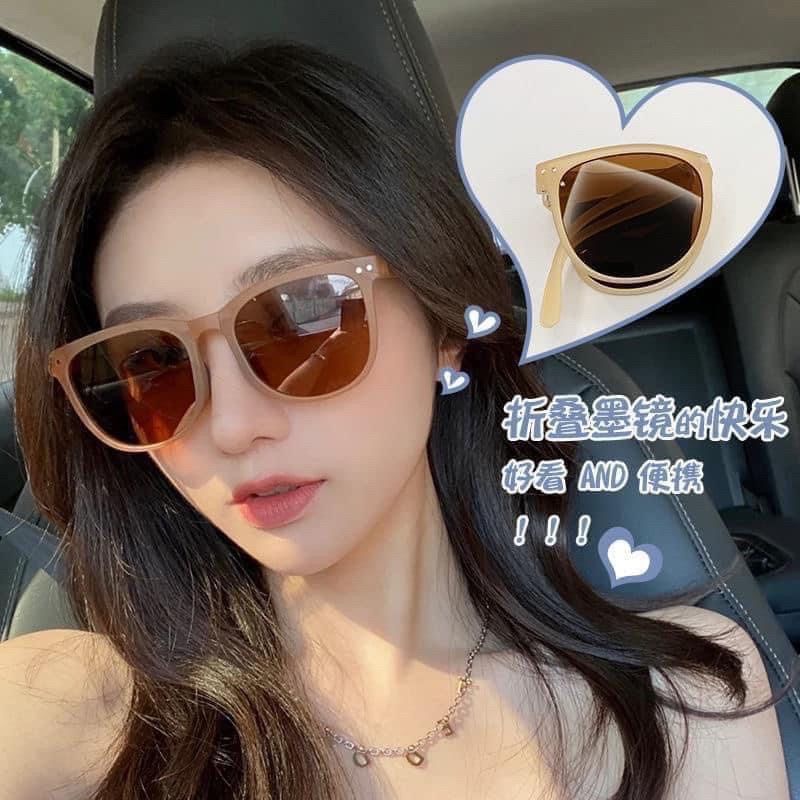 Kính mắt chống chói chống tia UV siêu nhẹ gấp gọn Full hộp