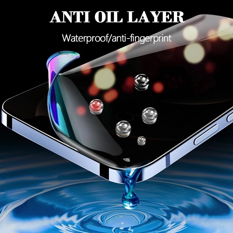 Miếng Dán Hydrogel Bảo Vệ Màn Hình Cho OPPO Reno 4 3 5 7 Pro 2z ACE2 Find X2 X3 Pro R15 R17 A9 A11 A93S A9S A52 A72