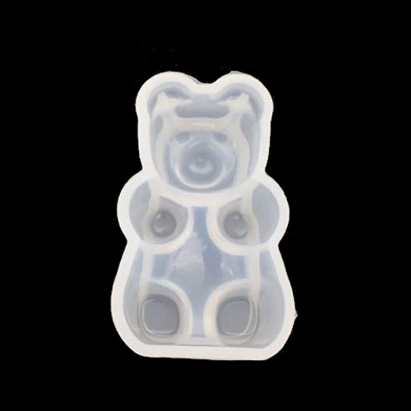 Khuôn Silicone Làm Bánh Kẹo Hình Gấu Gummy DIY