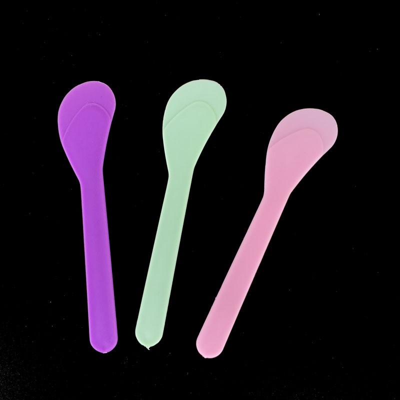 Combo 100 que thìa nhựa trộn quét mask mặt nạ bột dùng trong spa