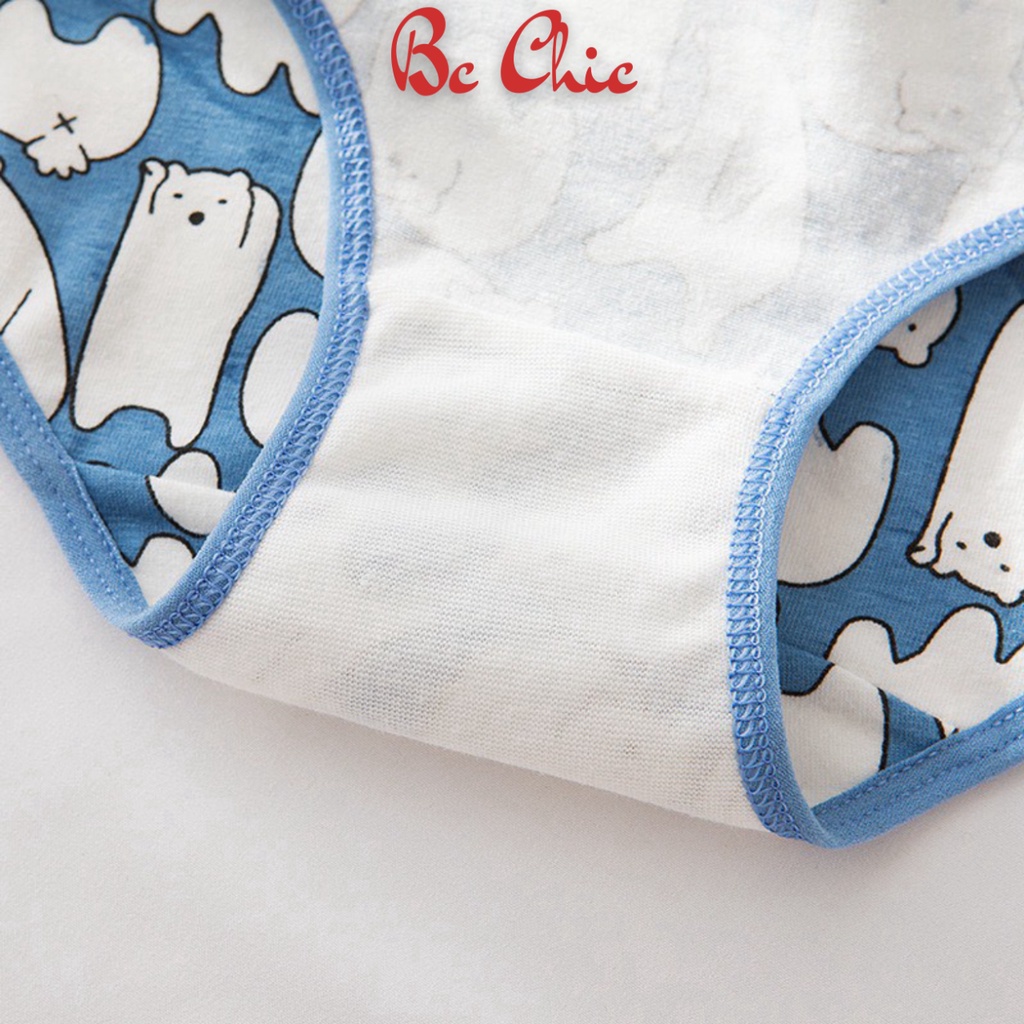 Quần Lót Nữ dễ thương set gấu đáng yêu kháng khuẩn thoáng mát tôn dáng co dãn mã Q107 BC_CHIC LINGERIE