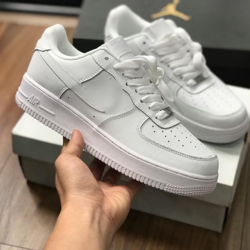 Giày thể thao AF1🔥𝐒𝐢ê𝐮 𝐑ẻ🔥 trắng full, Air Force 1 nam nữ hót trend 2021 ( Box+ Bill ) | BigBuy360 - bigbuy360.vn