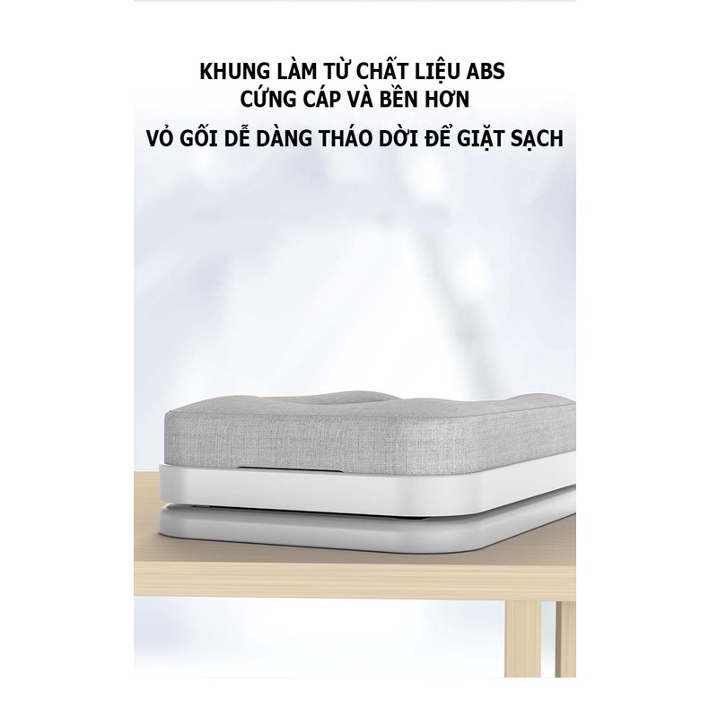 Gối Cổ Văn Phòng Chữ U, Kê Cổ Cao Su Non Công Thái Học Chống Đau Mõi Vai Gáy, Tựa Cổ Đi Máy Bay, Ô Tô, Du Lịch