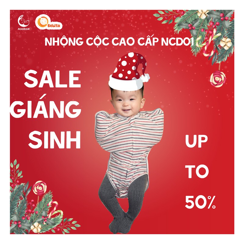 Nhộng cộc giống vải cocoon FREESHIP Nhộng ngủ cho bé - Quấn kén giúp  bé ngủ ngon