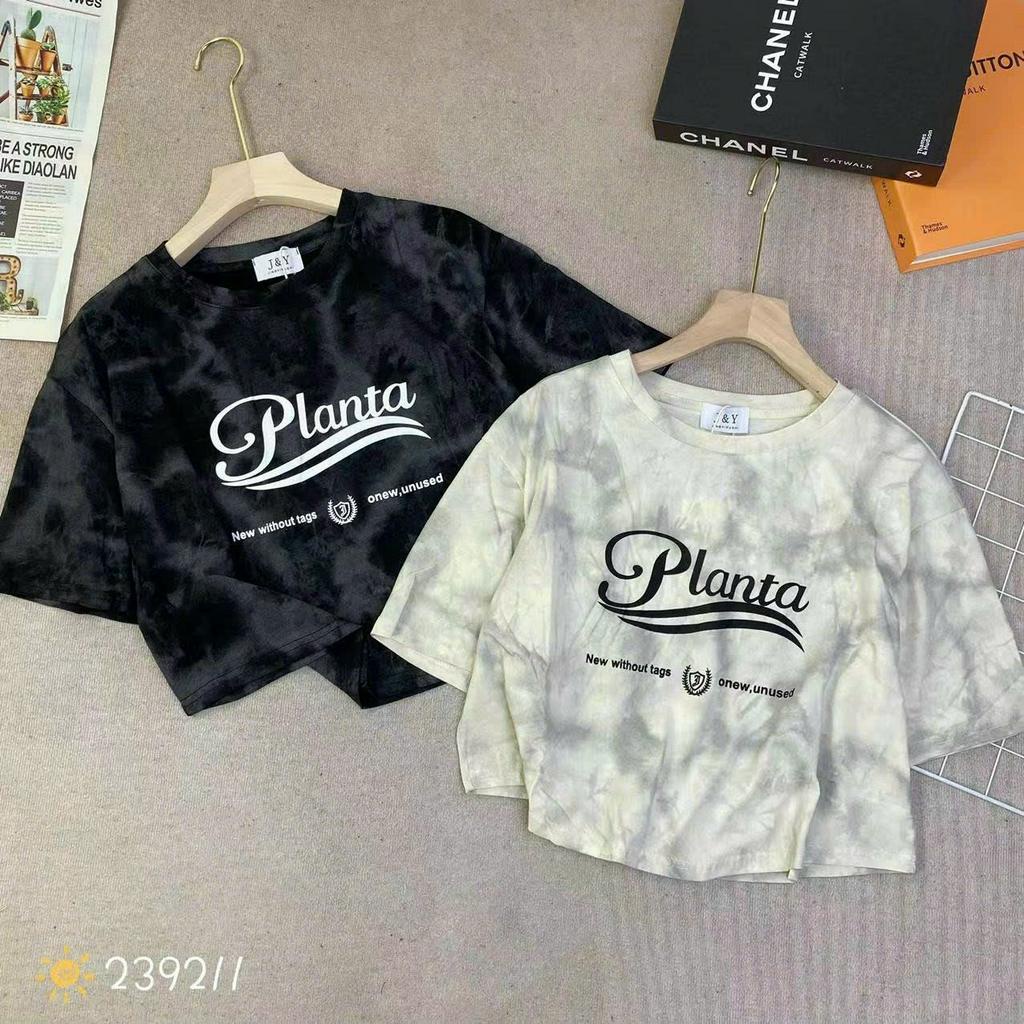 Áo croptop Pull loang Planta hàng QC
