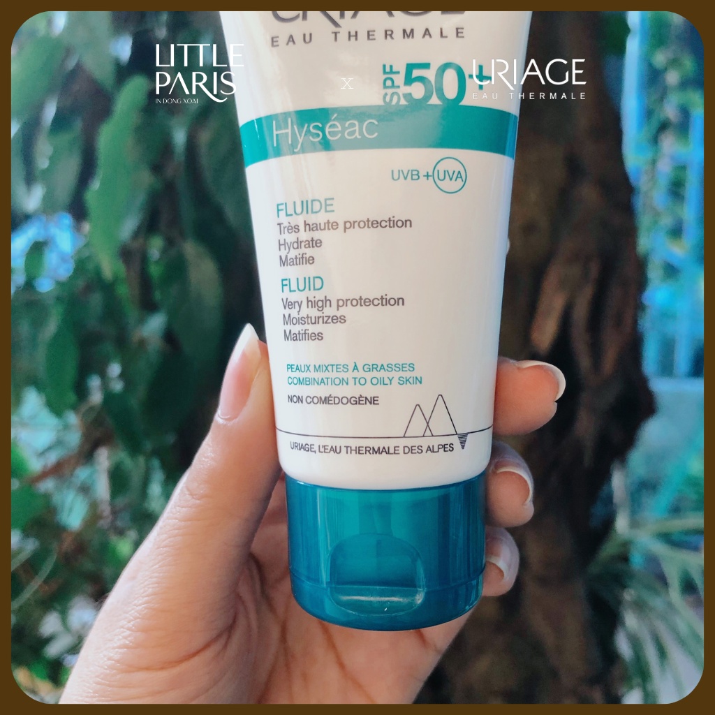Kem Chống Nắng Uriage Hyseac Dành Cho Da Dầu Mụn SPF 50