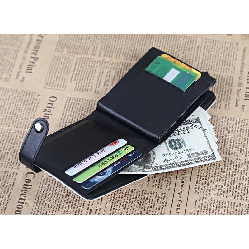 Ví Da Nam Phong Cách Họa Tiết Phim Tokyo Ghoul Cá Tính