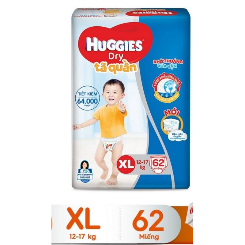 Tả quần huggies M74_L68_XL62_XXL56