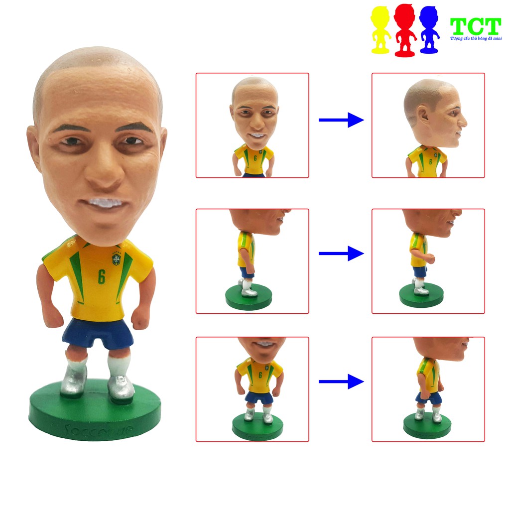 Tượng cầu thủ bóng đá Carlos Brazil