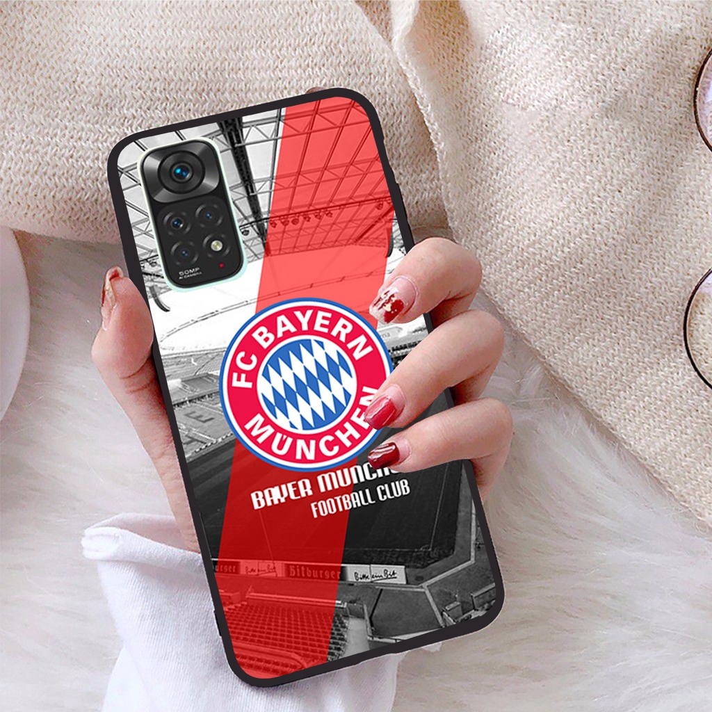 Ốp lưng Xiaomi Redmi Note 11 5G viền dẻo TPU BST CLB Bóng Đá
