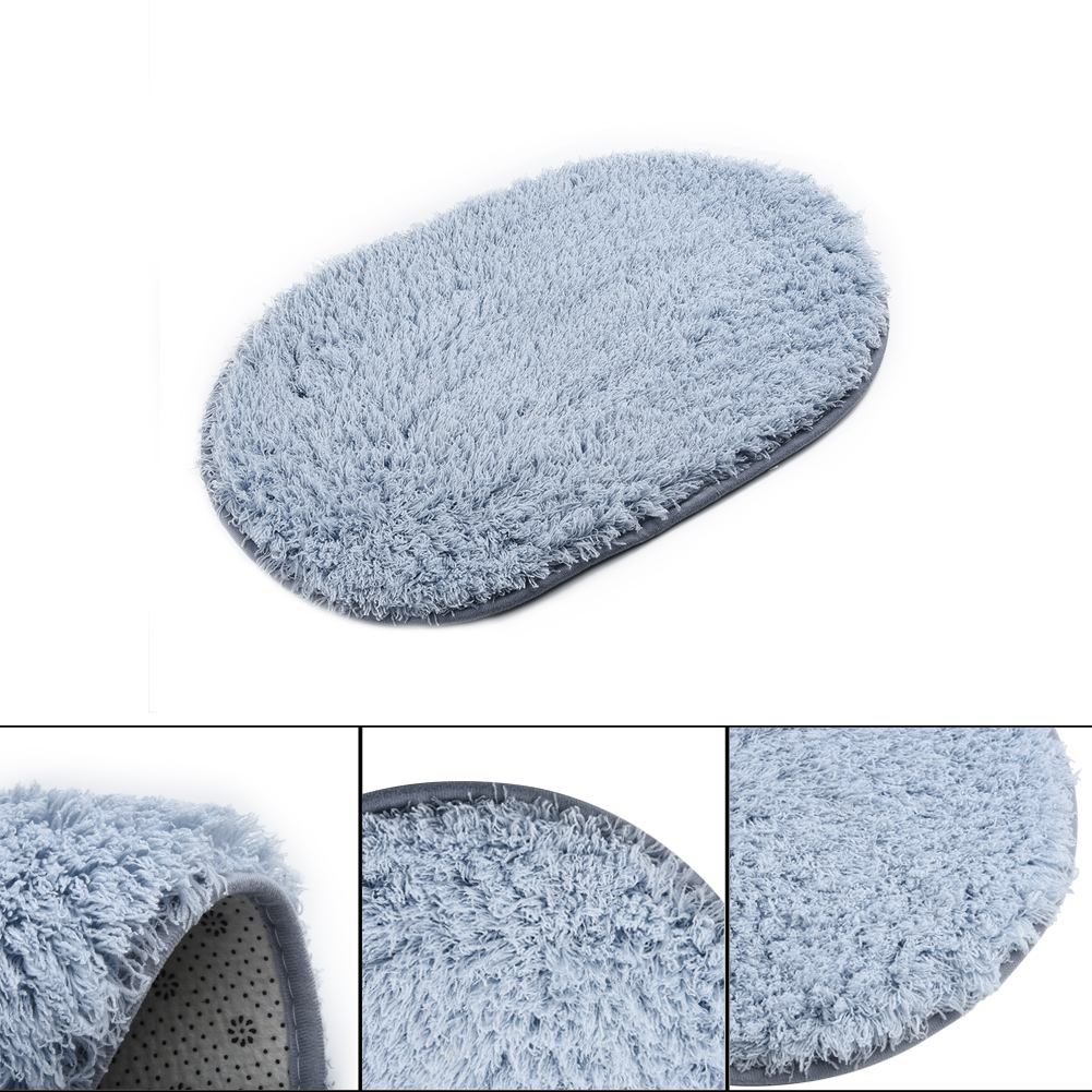 Thảm Lông 30x50cm Mềm Mại Thấm Hút Tốt Dùng Để Trang Trí Phòng Khách / Phòng Ngủ / Phòng Tắm