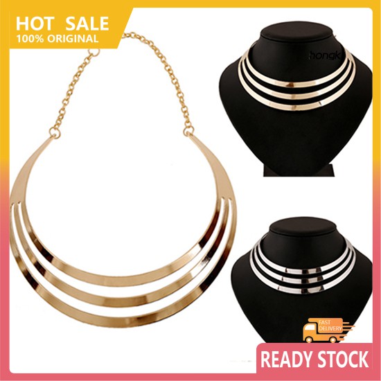 vòng cổ Hợp Kim 3 Lớp Thời Trang Cho Nữ