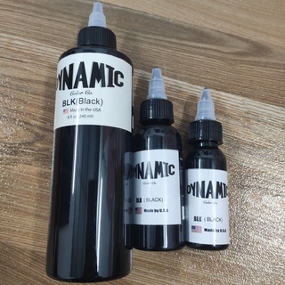 Mực xăm đen Dynamic BLK 30ml / 1oz