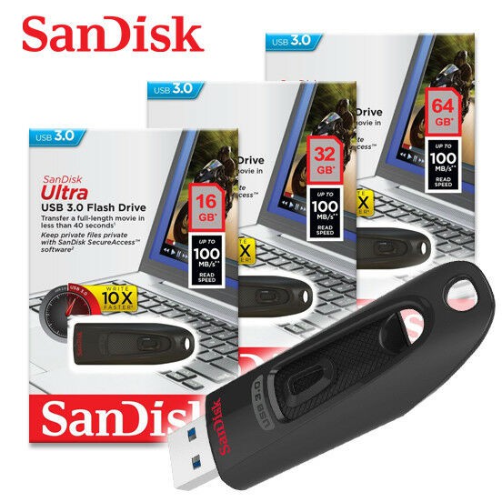 USB 3.0 SanDisk Ultra CZ48 128GB-256GB