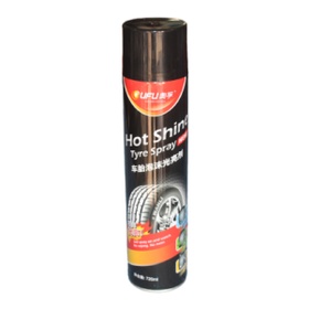 Chai Xịt Đánh Bóng Làm Sạch Lốp Xe, Bảo Vệ Vỏ Lốp Xe HOT SHINE 720ml, Bình Xịt Đen Bóng Lốp Xe, Vệ Sinh Vỏ Xe