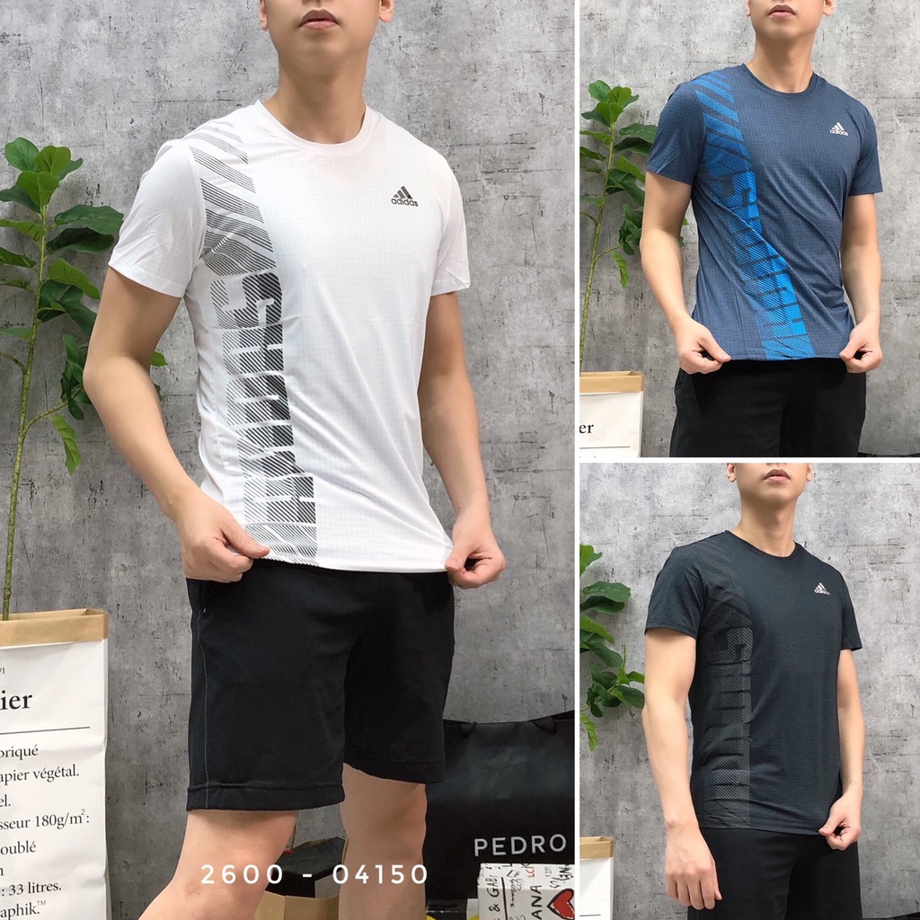 Áo thun thể thao gym bigsize cao cấp áo phông cổ tròn ngắn tay xuất khẩu APTT 126 - 2600