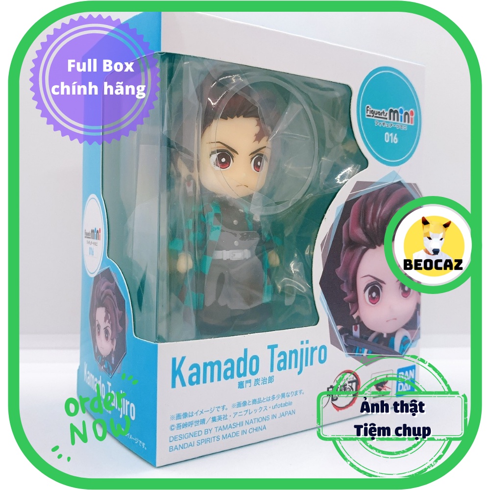 Mô hình Anime Tanjiro Kamado Thanh Gươm Diệt Quỷ Kimetsu No Yaiba Demon Slayer Beocaz - Figuarts mini Chính Hãng Bandai