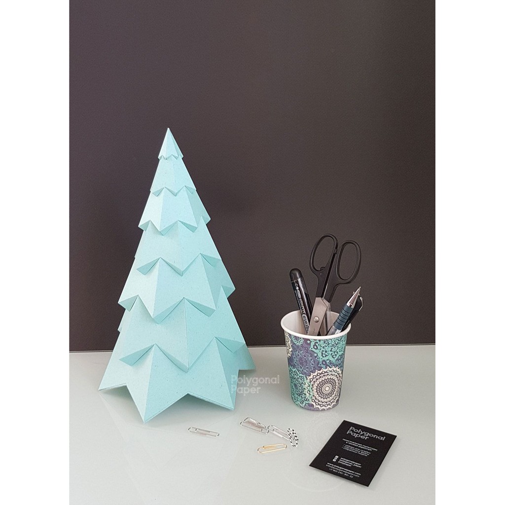 Mô hình giấy Cây thông Noel