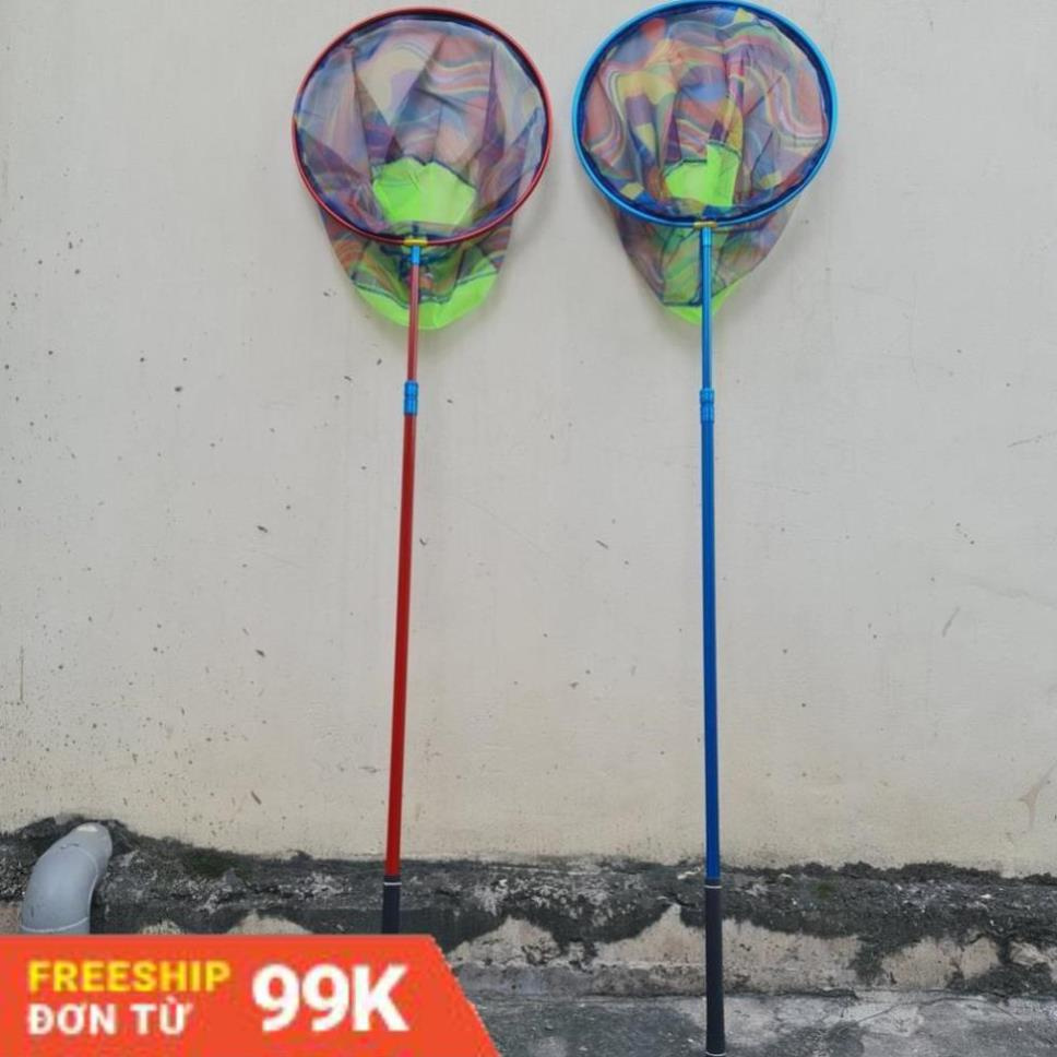 cán và Mặt Vợt Cá Carbon 35cn - 40cm- 45cm vành tròn chuyên dụng câu đơn câu đài