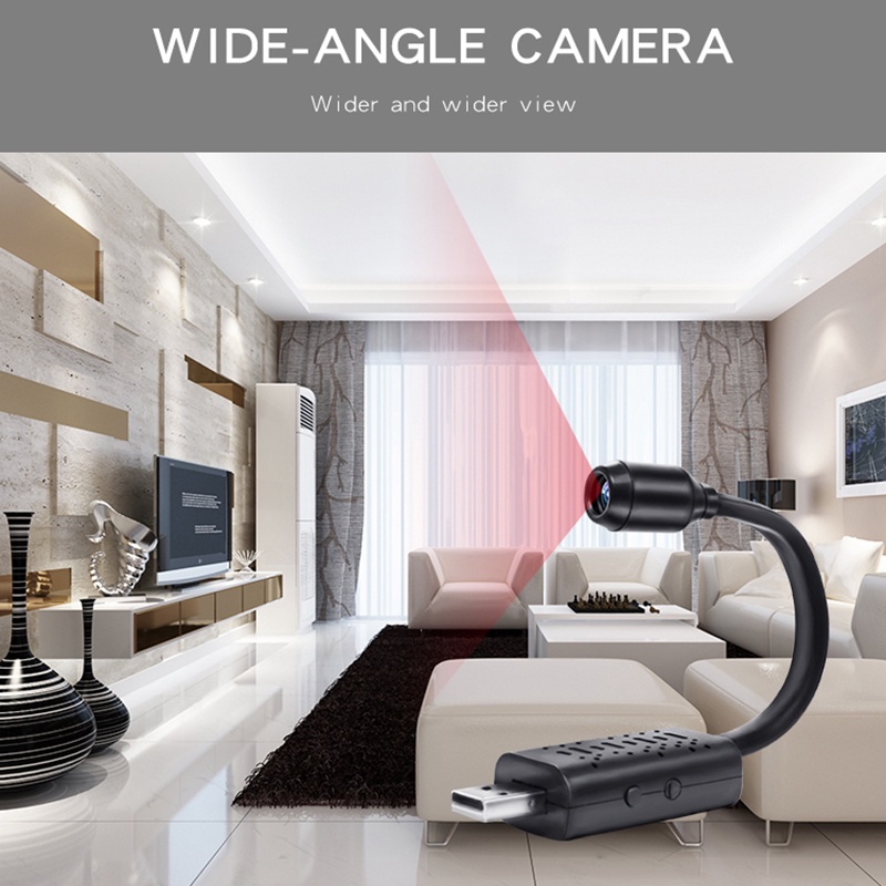 Camera An Ninh Mini V380 Pro USB 1080P HD CCTV Kết Nối Wifi Không Dây Có APP