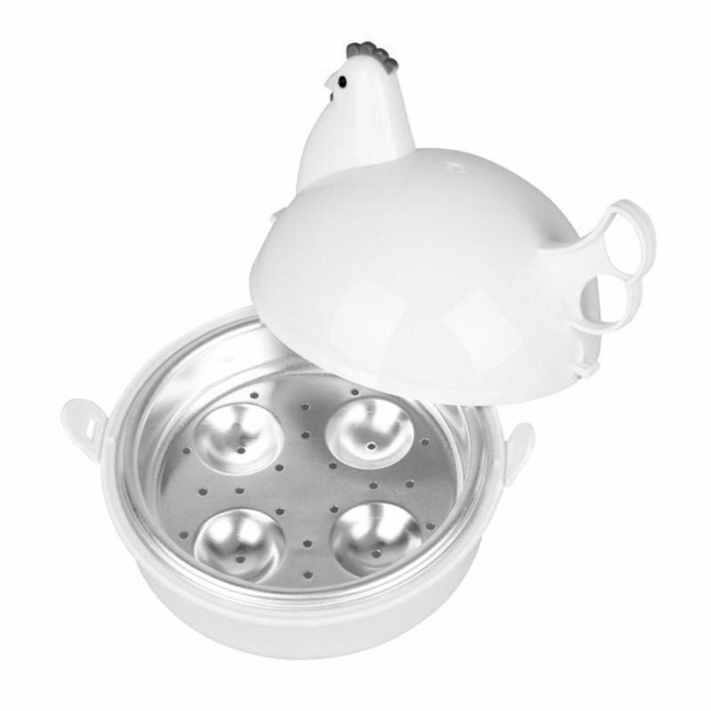 Dụng Cụ Hấp Trứng Trong Lò Vi Sóng