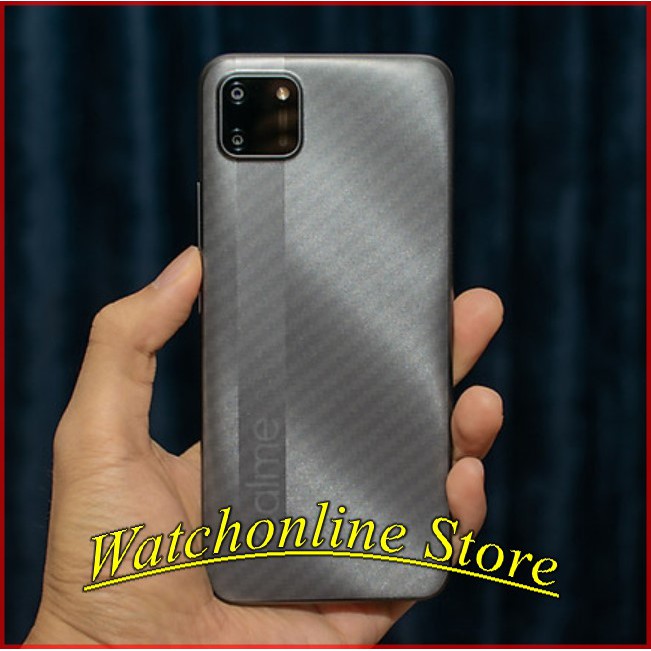Dán Carbon Realme C11 / Realme C12 / Realme C15 / Realme C17 Realme 20 Realme 8 8 PRO Realme  GT NEO chống bám vân tay
