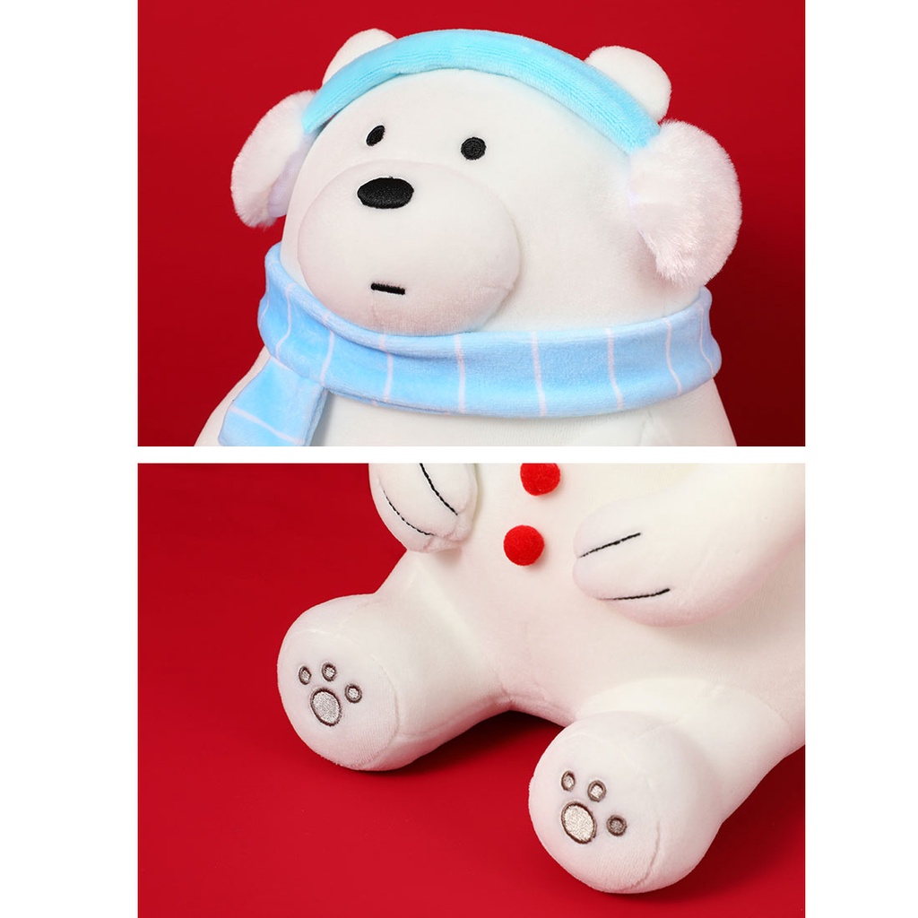 Đồ chơi Gấu bông Búp bê Thú nhồi bông gấu bông thú nhồi bông Thú nhồi bông We Bare Bears MINISO