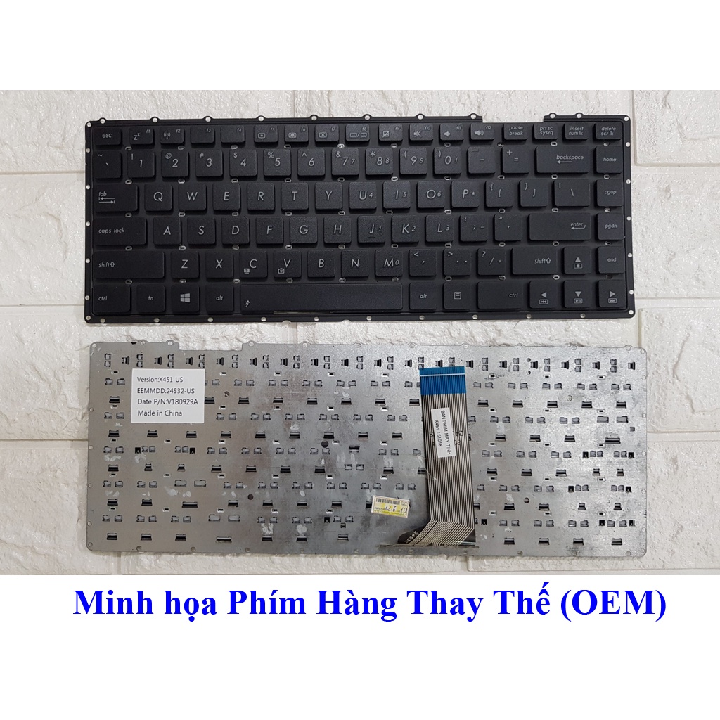 Bàn Phím Asus F451 F451CA F451M F451MA F453M F453MA F451C X454 F454L X451C X451CA