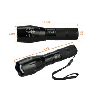 Đèn pin siêu sáng xml - t6 chống nước