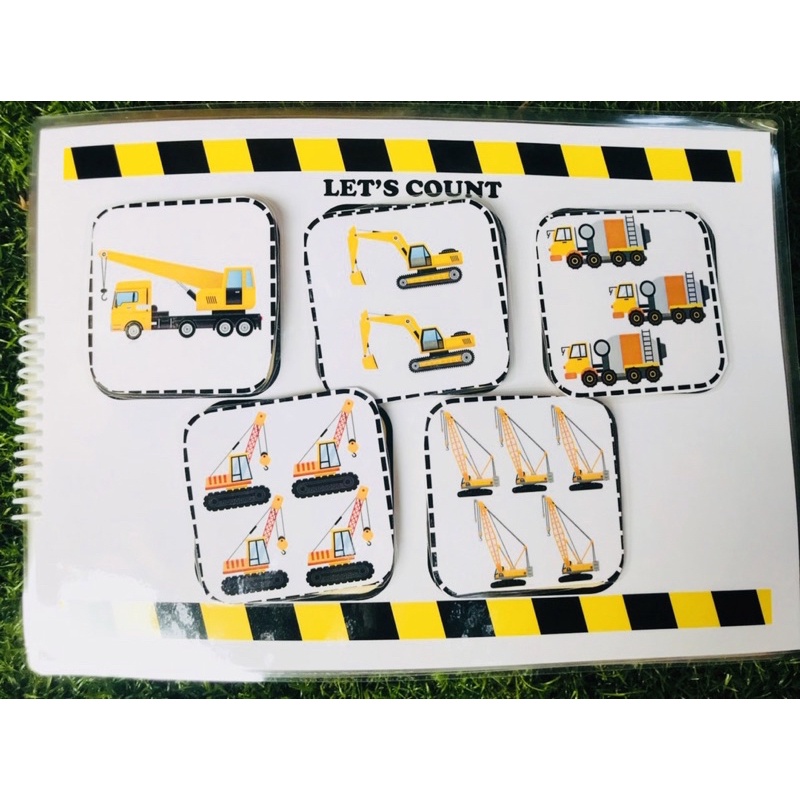 HỌC LIỆU BÓC DÁN MONTESSORI CÔNG TRƯỜNG