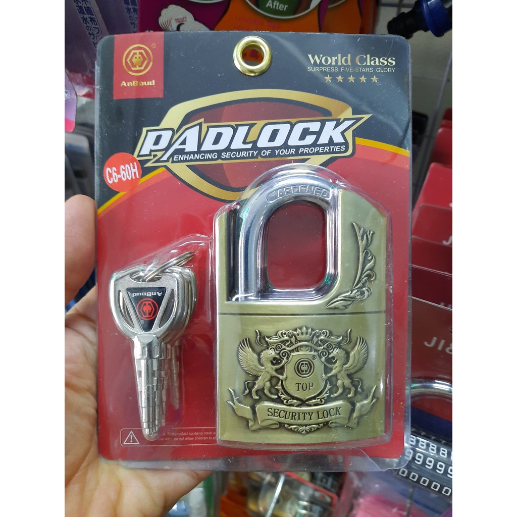 Ổ KHÓA PADLOCK C6-60H CHỐNG CẮT SONG SƯ