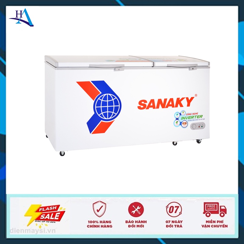 Tủ đông Sanaky Inverter 530 Lít VH-6699HY3 (Miễn phí giao tại HCM-ngoài tỉnh liên hệ shop)