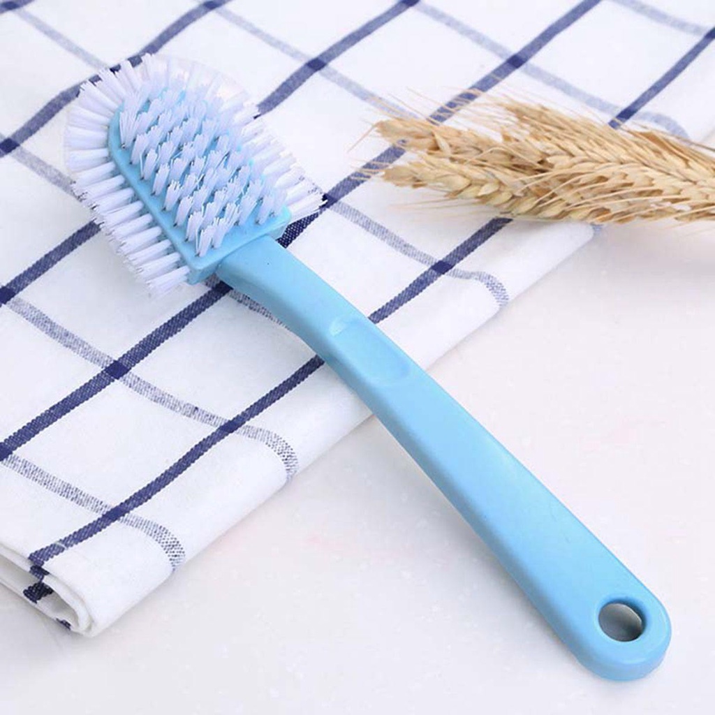 Bàn Chải Vệ Sinh Giày Bằng Lúa Mạch Cán Dài Đa Năng Tiện Dụng