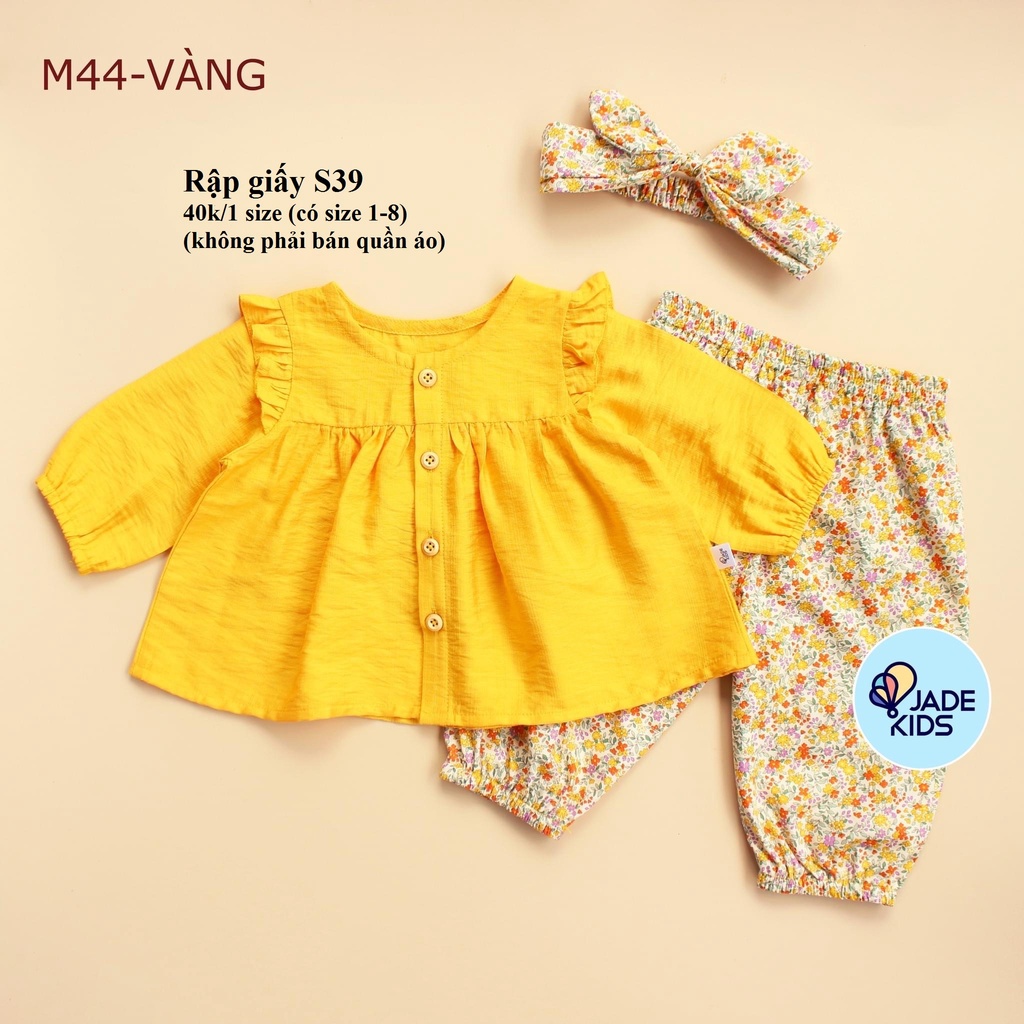 RẬP GIẤY ĐỒ BỘ BÉ GÁI S39